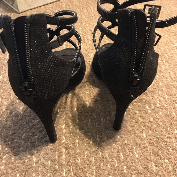Sparkly black heels - Picture 2 of 6